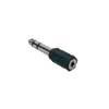 AT-165 Boston  adaptor, 3,5mm jack female stereo, 6,3mm jack male stereo