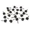 AT-175/20 Boston  adaptor, 2 x 3,5 jack female stereo, 20 pcs bulk pack, 6,3mm jack male stereo