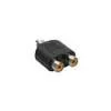 AT-230 Boston  adaptor, 2x RCA female, RCA male