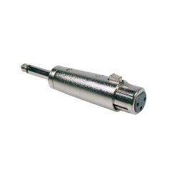   AT-290 Boston  adaptor, XLR female metal, 6,3mm jack male mono