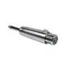 AT-290 Boston  adaptor, XLR female metal, 6,3mm jack male mono