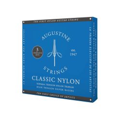   AU-CLBU/3 Augustine Classic Blue string set classic, regular tension trebles & high tension basses - 3-PACK