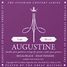 AU-REBK Augustine Regal Black string set classic, high tension trebles & light tension basses