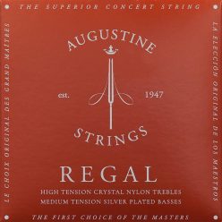   AU-RERD Augustine Regal Red string set classic, high tension trebles & medium tension basses