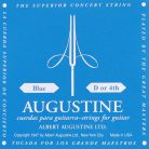 AUBLU-4 Augustine Blue Label D-4 string, silverplated wound nylon, high tension