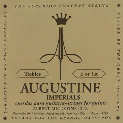   AUIMP-1 Augustine Imperial E-1 string, clear nylon, high tension