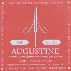   AURED-5 Augustine Red Label A-5 string, silverplated wound nylon, regular tension