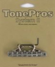 AVR2-N TonePros  AVR2 tune-o-matic bridge, for USA guitars, nickel