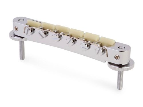 AVR2G-N TonePros  AVR2G tune-o-matic bridge, for USA guitars, G Formula saddles, nickel