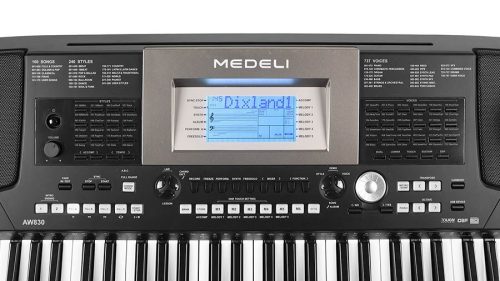Medeli AW830 Aspire Series Keyboard, 76 anschlagdynamische Tasten, 2 x 40 Watt
