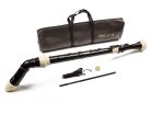 AWR-BN-B Angel  bass recorder,(ABRB-1501B) key F, Baroque system, ABS, 3-piece, 980 mm, black-ivory