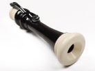 AWR-BN-B Angel  bass recorder,(ABRB-1501B) key F, Baroque system, ABS, 3-piece, 980 mm, black-ivory