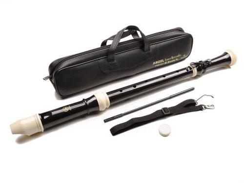 AWR-TN-B Angel  tenor recorder (ATRB-401-T), key: C, ABS, 3-piece, 640 mm, black-ivory, Baroque system