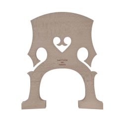   B-0334-16 Teller Student double bass bridge 3/4 French model, width: 155mm