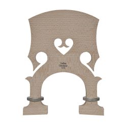   B-0334-VA Teller Student double bass bridge 3/4 panpi model adjustable, aluminum nuts, width: 145mm