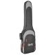 B-15-BG Boston Super Packer gig bag for electric bass guitar, 15 mm. padding, multiple pockets, black and grey