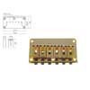 B-1504-G Boston  bridge-tailpiece, Stallion, pitch 10,5mm, strings through body, gold