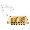 B-1540-G Boston  bridge-tailpiece, Stallion, pitch 10,5mm, strings through body, gold