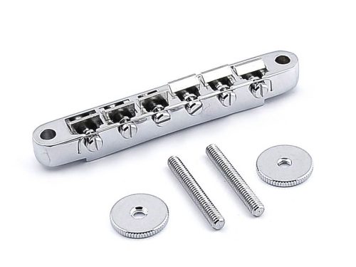 B-160-C Boston  bridge for e-guitar, tune-o-matic, ABR-1, stud spacing 73,5mm, stud diam 4,mm, chrome