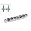 B-160-N Boston  bridge for e-guitar, tune-o-matic, ABR-1, stud spacing 73,5mm, stud diam 4 mm, nickel