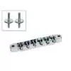 B-161-C Boston  bridge for e-guitar, tune-o-matic, stud spacing 74,0mm, stud diam 4,0mm, chrome