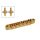 B-161-G Boston  bridge for e-guitar, tune-o-matic, stud spacing 74,0mm, stud diam 4,0mm, gold