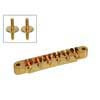 B-161-G Boston  bridge for e-guitar, tune-o-matic, stud spacing 74,0mm, stud diam 4,0mm, gold