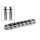 B-162-C Boston  bridge for e-guitar, tune-o-matic, stud spacing 73,0mm, stud diam 6,5mm, chrome