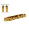 B-162-G Boston  bridge for e-guitar, tune-o-matic, stud spacing 73,0mm, stud diam 6,5mm, gold