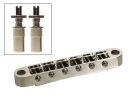 B-162-N Boston  bridge for e-guitar, tune-o-matic, stud spacing 73,0mm, stud diam 6,5mm, nickel