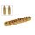 B-165-G Boston  bridge for e-guitar, tune-o-matic, stud spacing 73,5mm, stud diam 6,0mm, gold