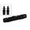 B-205-B Boston  bridge for e-guitar roller bridge model, with studs, black, 15" radius, M8 thread bolts