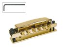 B-210-G Boston  bridge for e-guitar, RICK model, gold