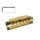 B-210-G Boston  bridge for e-guitar, RICK model, gold