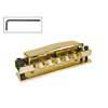 B-210-G Boston  bridge for e-guitar, RICK model, gold