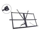 B-800-BK Boston  table top music stand, foldable, black