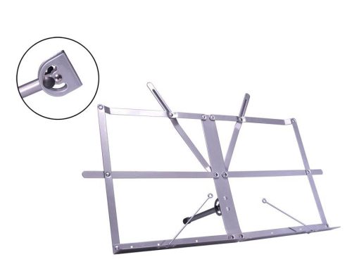 B-800-SV Boston  table top music stand, foldable, silver