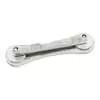 B-SRKBWT-PA Bigsby  Sorkin (bowtie) bridge assembly, polished aluminium