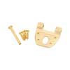 B-XSHHPS-G Bigsby  extra short hinge with pin and screws, gold plated