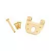 B-XSHHPS-G Bigsby  extra short hinge with pin and screws, gold plated