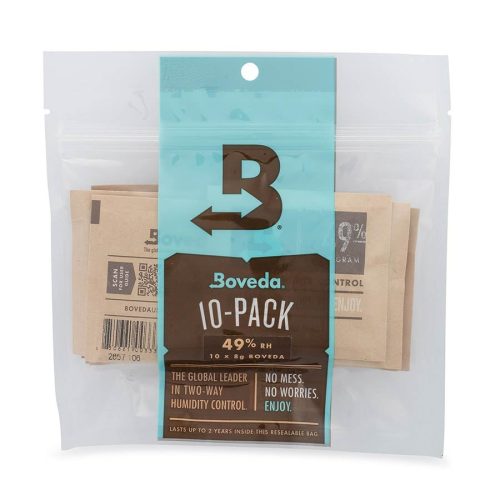 B49-08-10P Boveda  refill kit 10x 8gr 49% - for small instrument cases