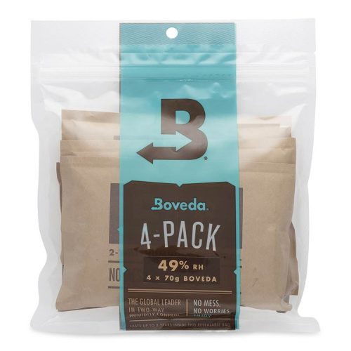 B49-70-4P Boveda  refill kit 4x 70gr 49%