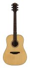 BAA1 Bromo Appalachian Series dreadnought guitar, spruce top, amara ebony fb, natural