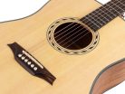 BAB1 Bromo Blanc Series dreadnought guitar, amara ebony fb, natural