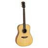 BAB1 Bromo Blanc Series dreadnought guitar, amara ebony fb, natural