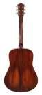 BAR1HM Bromo Rocky Mountain Series dreadnought guitar all solid mahogany, amara ebony fb, natural aged, with strap and heavy duty bag