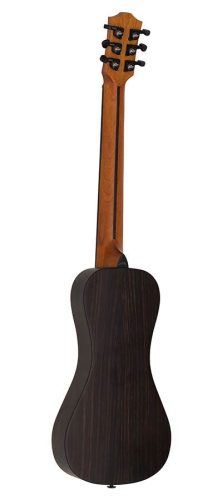 Bromo BAR3 Rocky Mountain Series Тревъл китара – Изцяло масивна конструкция, ебонов гриф, натурален финиш, с ремък и здрав калъф