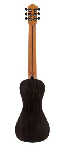 Bromo BAR3 Rocky Mountain Series Тревъл китара – Изцяло масивна конструкция, ебонов гриф, натурален финиш, с ремък и здрав калъф
