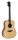 BAT1 Bromo Tahoma Series dreadnought guitar with solid spruce top, amara ebony fb, natural