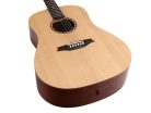 BAT1NL Bromo Tahoma Series lefthanded dreadnought guitar with solid spruce top, amara ebony fb, natural - plastic free